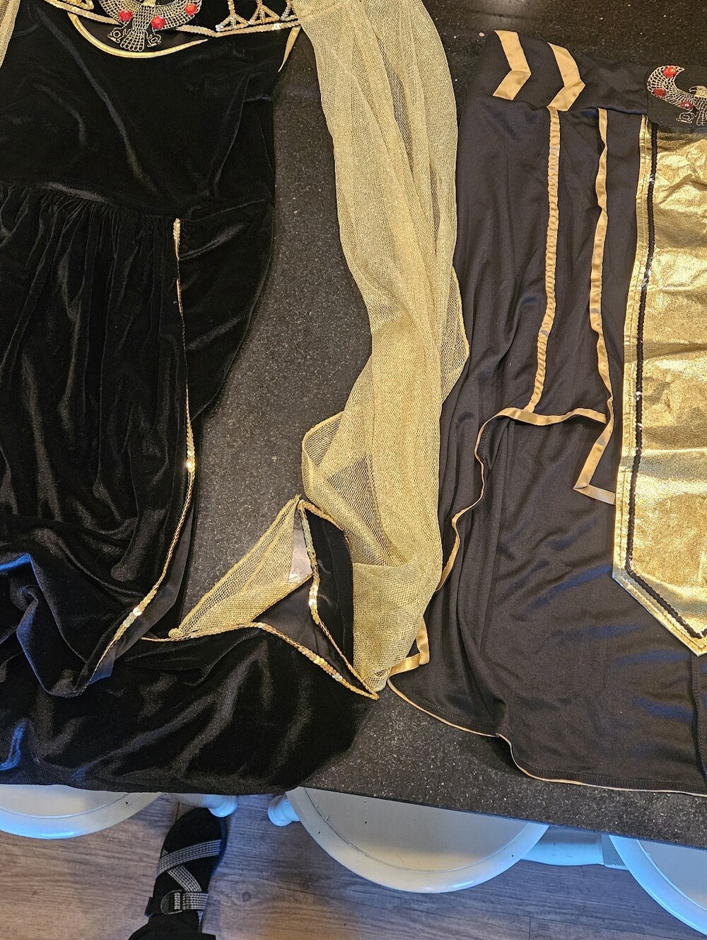 His and Her Costume Cleopatra and Pharoah.